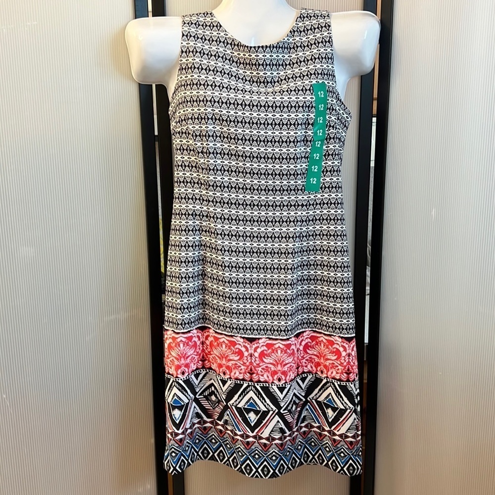 Mario Serrani Shift Dress.  Size 12